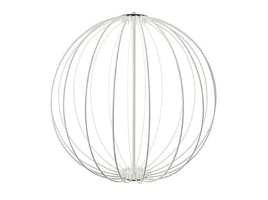 Aluminum Folding Spheres, White -16 inch - Ornaments from Holiday Light Supplies, Ontario