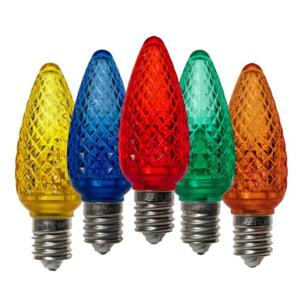Large Strawberry Lights - C9 — commercial-grade Christmas lighting at Holiday Light Supplies