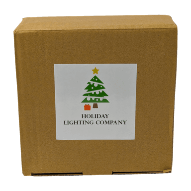 C9 Faceted Bulb, WARM WHITE - Large Strawberry Lights - C9 from Holiday Light Supplies, Ontario