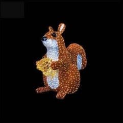 Squirrel 4.1' x 2' x 4.9' - Animals from Holiday Light Supplies, Ontario