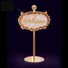 Welcome Stand 2.95' x 4.9' - 2D from Holiday Light Supplies, Ontario