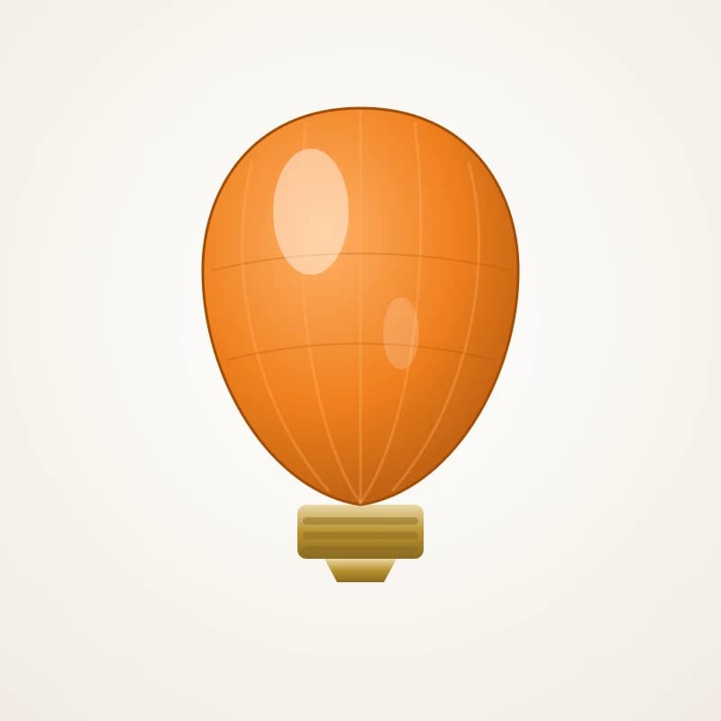C9 Faceted Bulb, ORANGE - Large Strawberry Lights - C9 from Holiday Light Supplies, Ontario