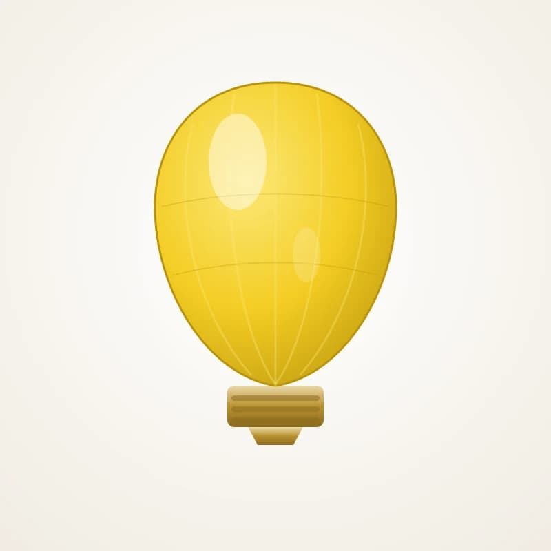 C9 Faceted Bulb, YELLOW - Large Strawberry Lights - C9 from Holiday Light Supplies, Ontario