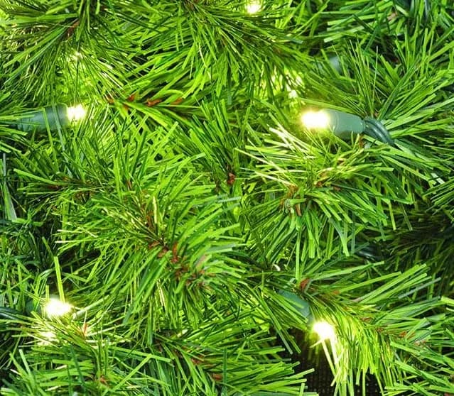 Mountain Pine Garland — 10 ft x 14 in — commercial Christmas lighting from Holiday Light Supplies