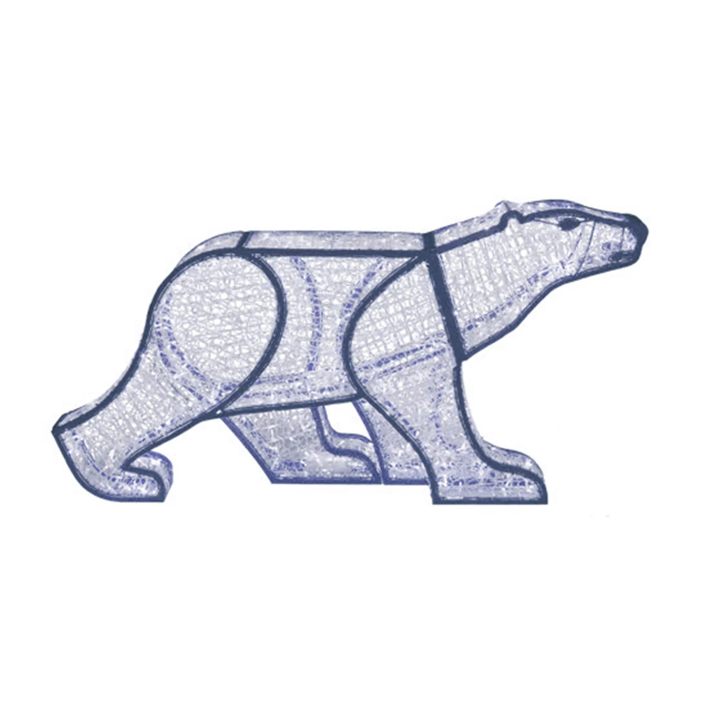 Tiksi Polar Bear — commercial Christmas lighting from Holiday Light Supplies