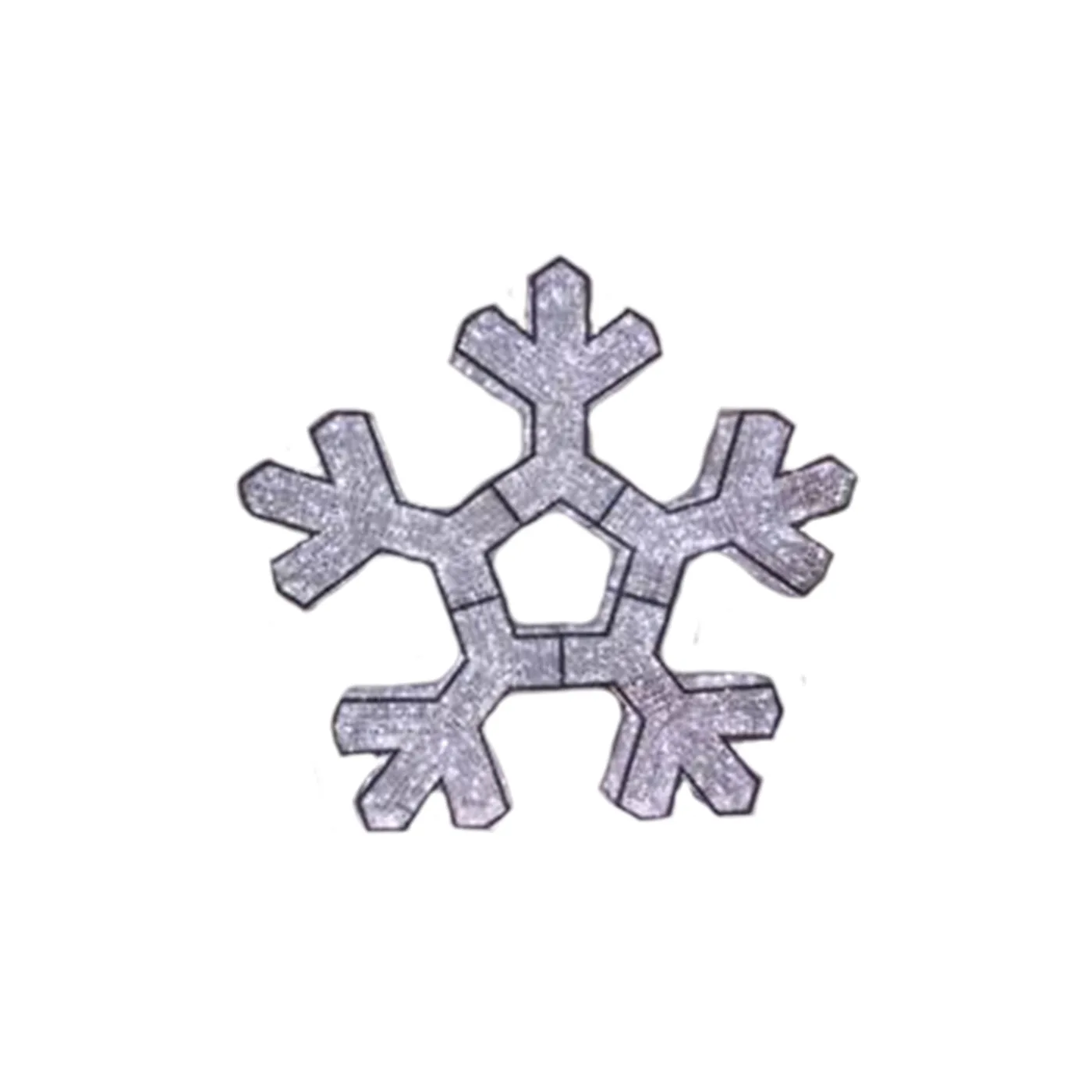 Waterloo Snowflake 3D — commercial Christmas lighting from Holiday Light Supplies