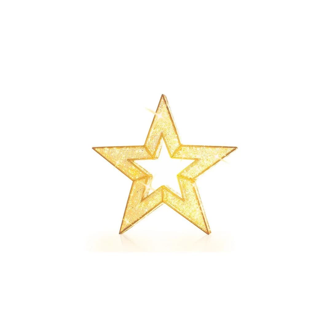 Waterloo Star 3D — commercial Christmas lighting from Holiday Light Supplies